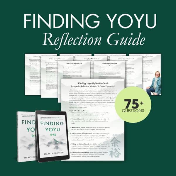 Finding Yoyu Reflection Guide by Marci Kobayashi
